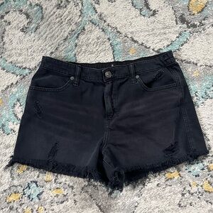 Aerie Daydream Denim Short Black M